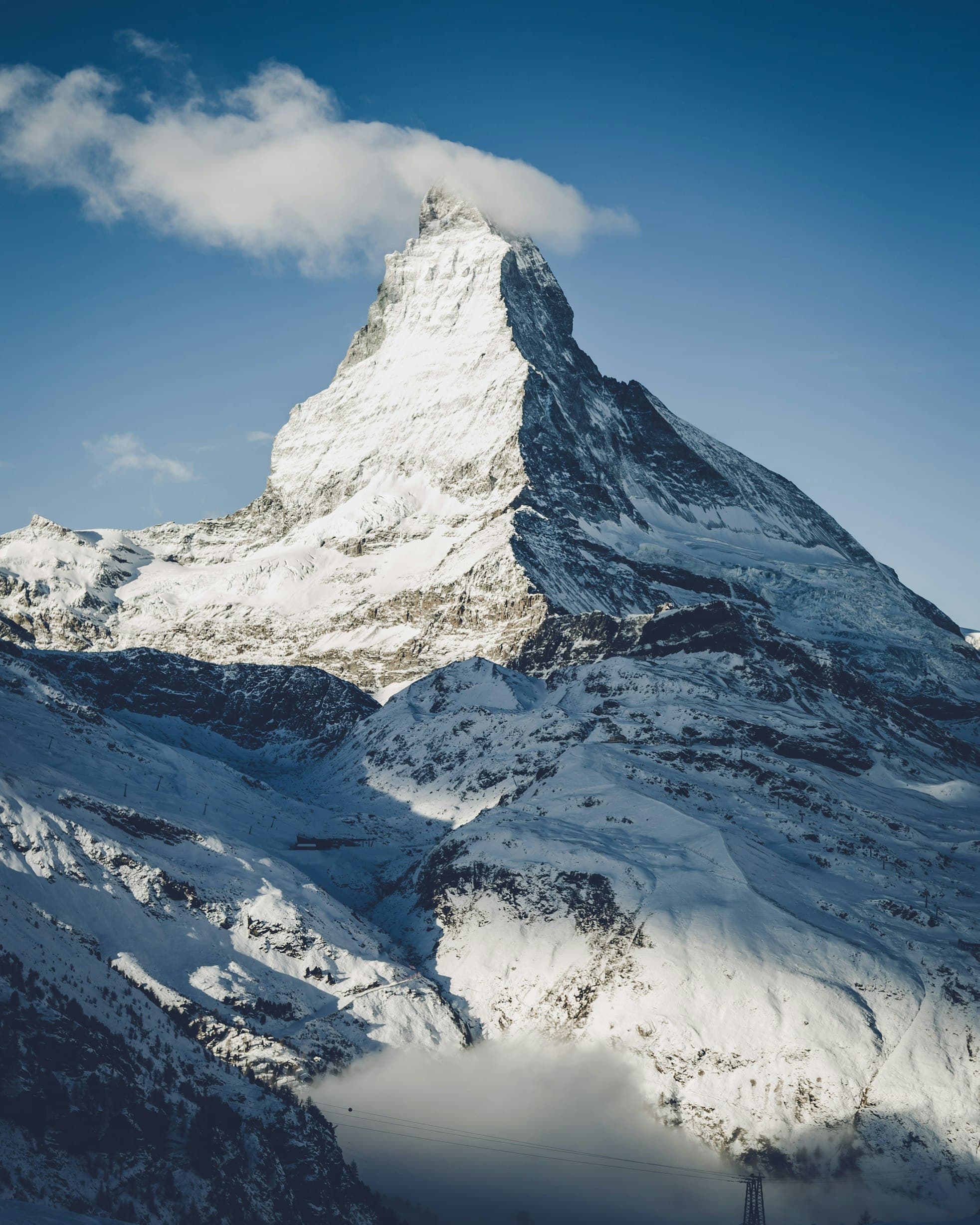 Mont Cervin suisse représentant la qualité et la précision suisses