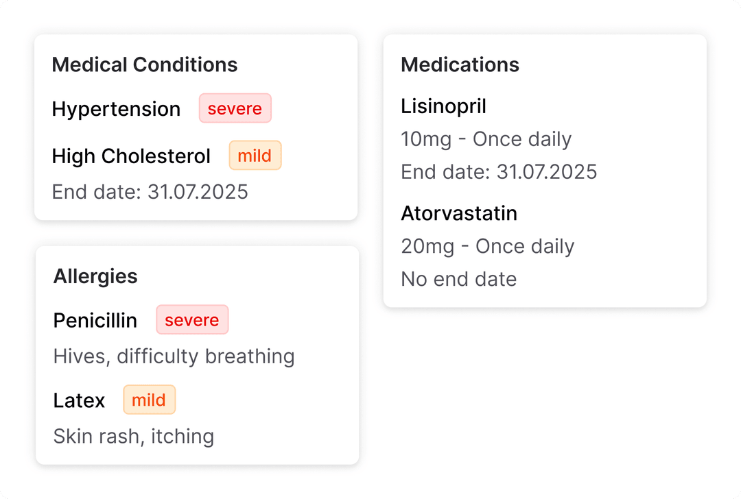 Medical Screenshot